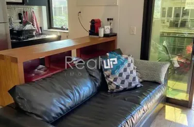 Flat com 1 quarto à venda na avenida general san martin, leblon, rio de janeiro, 40 m2 por r$ 1.580.000