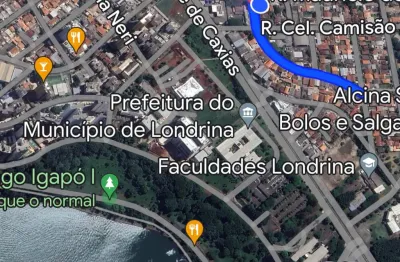 Terreno plano excelente localização próximo ao fórum de londrina