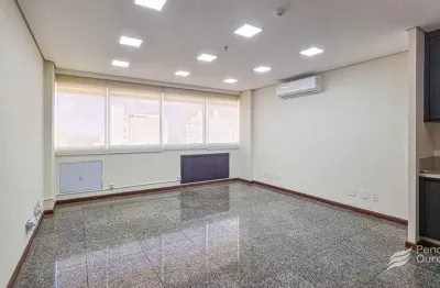 Sala comercial nova com armários e ar-condicionado no araçatuba office
