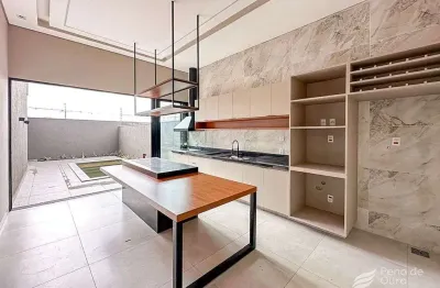 Casa no vila madalena com cozinha gourmet - araçatuba/sp