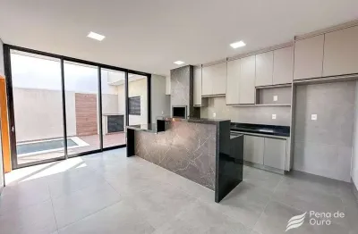 Linda casa com piscina à venda no condomínio villa madalena