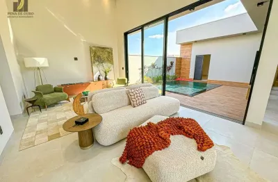 Linda casa no condomínio green park com cozinha gourmet
