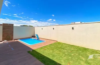 Casa nova com piscina no condomínio boa vista em birigui