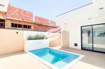 Casa com 03 suítes e piscina à venda no condomínio villa lobos em birigui