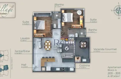 Apartamento com 2 dormitórios à venda, 87 m² por r$ 1.046.563,00 - centro - canela/rs
