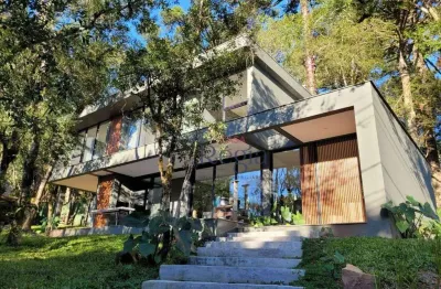 Casa com 3 dormitórios à venda, 330 m² por r$ 3.330.500 - bosque sinoserra - canela/rs
