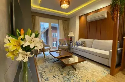 Apartamento com 2 dormitórios à venda, 82 m² por r$ 1.490.000,00 - mato queimado - gramado/rs