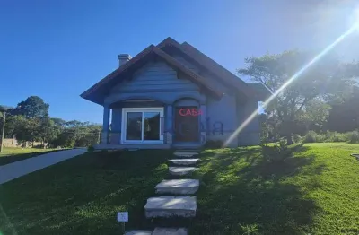 Casa térrea de alto padrão no condomínio villa mariana – canela/rs