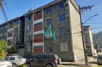 Apartamento com 2 dormitórios à venda, 47 m² por r$ 130.000 - santíssimo - rio de janeiro/rj
