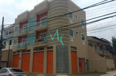Apartamento com 1 dormitório à venda, 43 m² por r$ 180.000,00 - campo grande - rio de janeiro/rj