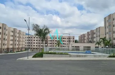 Apartamento à venda  por 198 mil - condominio conquista jardins - campo grande, rio de janeiro, rj