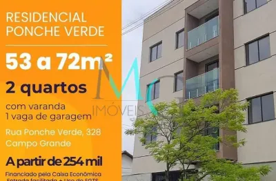 Apartamento 2 quartos a venda a partir de r$ 255.000,00 - campo grande - rio de janeiro, rj