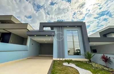 Casa para venda em indaiatuba, loteamento park gran reserve, 3 dormitórios, 1 suíte, 2 banheiros, 2 vagas