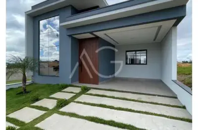 Casa para venda em indaiatuba, loteamento park gran reserve, 3 dormitórios, 3 suítes, 2 vagas
