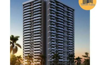 Apartamento padrão 1/4 frente mar, com suite, ao lado do hiper ideal, novo
