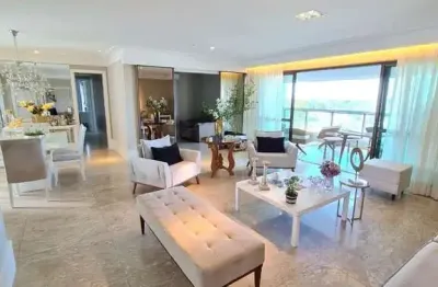 Apartamento alto padrão no lê parc, paralela,  3 suites, com 195m², planta com closett, 4 vagas, salvador/bahia.