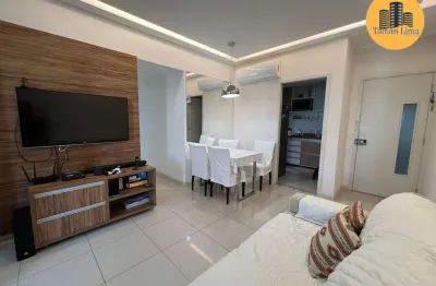 Apartamento padrão em alphaville 1, reformado, 2/4 sendo 1 suite, com 2 vagas.