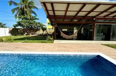 Casa alto padrão no condominio aguas de sauipe, finamente decorada, com 3 amplas suites, proximo a praia, porteira fechada