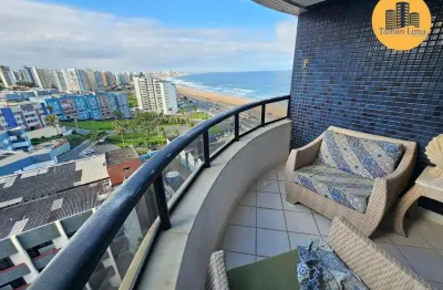 Apartamento cobertura na orla, frente mar, em jardim armação, com 2 suites, reformado, com piscina privativa.