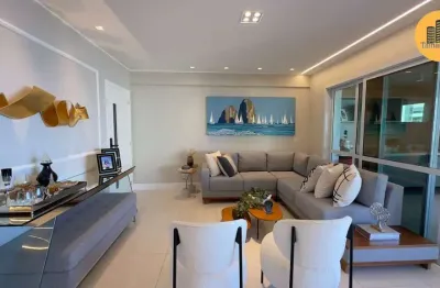 Apartamento alto padrão em pituaçu, no hemispher 360, com 4 suites, decorado, vista mar.