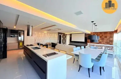 Apartamento no greenville ludco, com 3 suítes, finamente decorado, com 2 vagas, sala ampliada