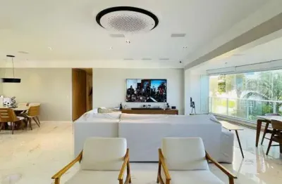 Apartamento com 4 suites no hemispher 360, vista mar, decorado