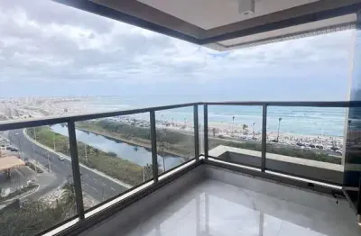 Apartamento em jaguaribe, com 2 dormitorios, sendo 1 suite, vista mar, prédio novo, 76m²