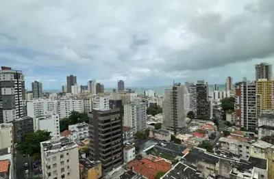 Apartamento na barra, vista  mar panorâmica, com 3 dormitorios, sendo 2 suites, com vaga