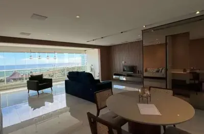 Apartamento em pituaçu, no hemispher 360, frente mar, planta com 3 suites, 140m²