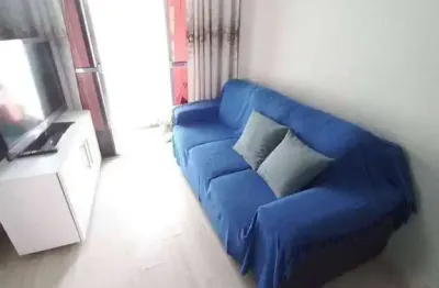 Apartamento totalmente mobiliado com 2 dormitórios à venda, 44 m² por r$ 330.000 - ermelino matarazzo - são paulo/sp