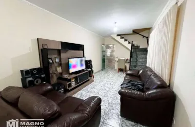 Sobrado com 3 dormitórios à venda, 180 m² por r$ 650.000,00 - parque guarani - são paulo/sp