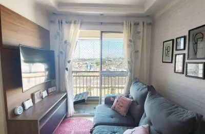 Apartamento com 2 dorms, sacada e vaga à venda, 50 m² por r$ 290.000 - vila monte santo - são paulo/sp