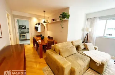 Apartamento alto padrão com 3 dorms, sacada e 2 vagas à venda venda, 94 m² por r$ 890.000 - vila gomes cardim - são paulo/sp