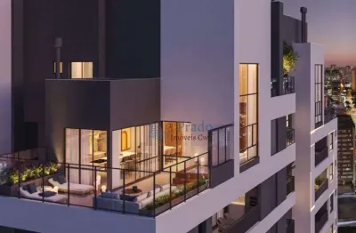 Lançamento à venda, 83 m² privativos, 2 dormitórios1 sendo suíte, 1 vaga, vila izabel, curitiba, pr