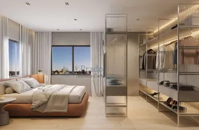Lançamento à venda, 86 m² privativos, 2 suítes, 1 vaga, água verde, curitiba, pr