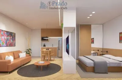 Lançamento à venda, 31 a 64 m² privativos, 1 e 2 dormitórios, 1 vaga  centro cívico, curitiba, pr