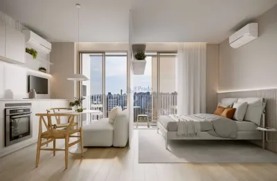 Lançamento à venda, 31 m² privativos, 1 dormitório, mercês, curitiba, pr