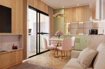 Lançamento à venda, 62 m² privativos, 3 dormitórios 1 sndo suíte, 1 vaga, Centro, Pinhais, PR