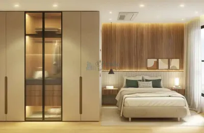 Lançamento à venda, 25 m² privativos, 1 dormitório, sacada com churrasqueira,Bigorrilho, Curitiba,