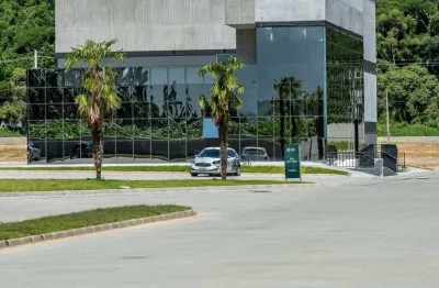 Terreno à venda em condominio empresarial, 4.886 m² privativos, pereque, porto belo, sc