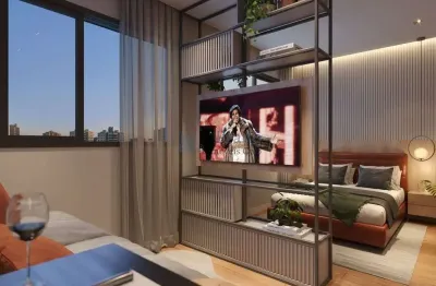 Studio à venda, 25 m² privativos, 1 domitório, rebouças, curitiba, pr