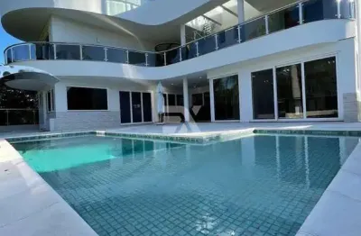 Casa com 6 quartos à venda na rua das caraúnas, 463, jurerê internacional, florianópolis por r$ 12.000.000