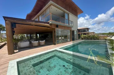 Casa em condomínio para venda em mata de são joão, praia do forte, 6 dormitórios, 6 suítes, 8 banheiros, 5 vagas
