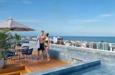 Flat para venda em joão pessoa, cabo branco, 1 dormitório, 1 banheiro