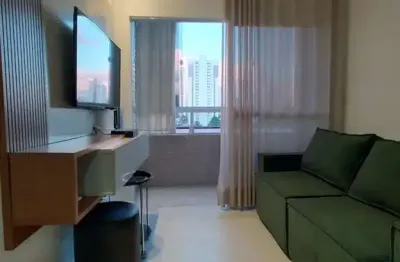 Apartamento mobiliado para venda em joão pessoa, miramar, 1 dormitório, 2 banheiros, 1 vaga