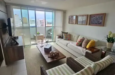 Apartamento mobiliado para venda em joão pessoa, jardim oceania, 3 dormitórios, 2 suítes, 1 banheiro, 2 vagas