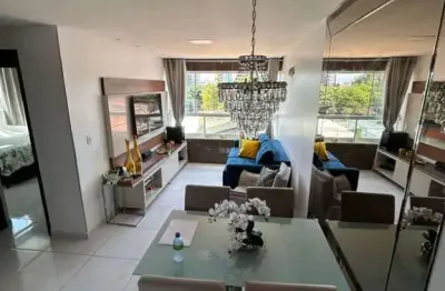 Apartamento mobiliado para venda em joão pessoa, bancários, 3 dormitórios, 1 suíte, 1 banheiro, 1 vaga