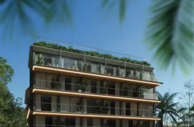 Flat para venda em joão pessoa, bessa, 1 dormitório, 1 banheiro