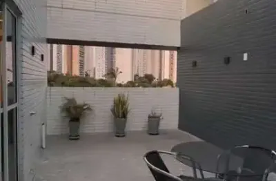 Cobertura para venda em joão pessoa, altiplano cabo branco, 3 dormitórios, 1 suíte, 1 banheiro, 3 vagas