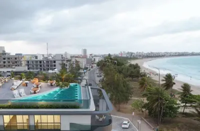 Flat para venda em joão pessoa, bessa, 1 dormitório, 1 banheiro